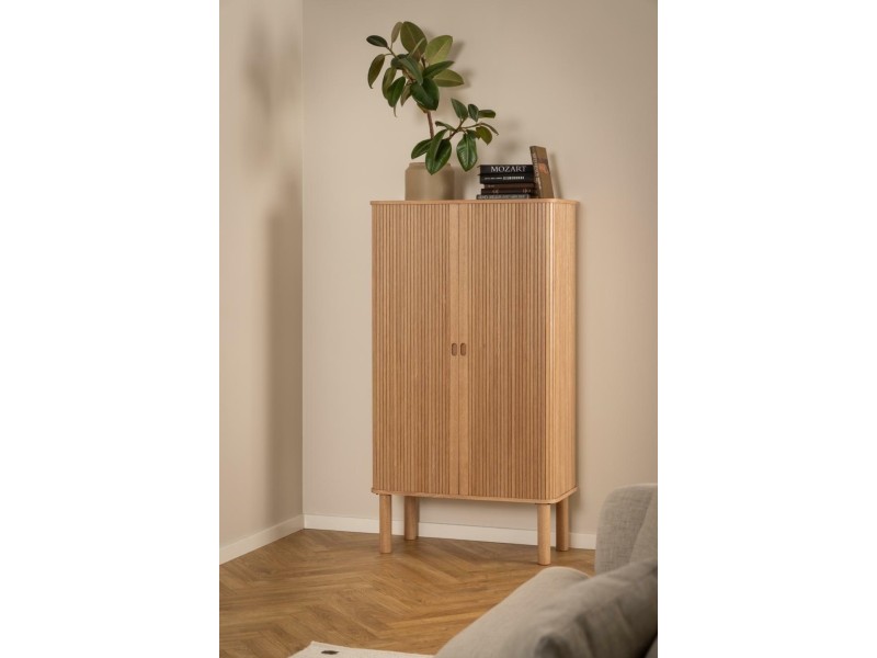 Komoda wysoka Langley dąb - ACTONA